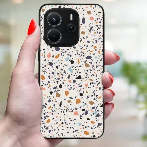 MY ART Ochranný kryt pre Xiaomi Redmi Note 14 BEIGE TERRAZZO (162)