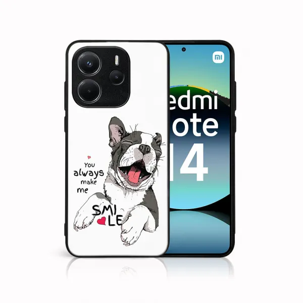 MY ART Ochranný kryt pre Xiaomi Redmi Note 14 SMILE (189)