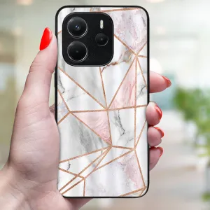 MY ART Ochranný kryt pre Xiaomi Redmi Note 14 PINK MARBLE (143)