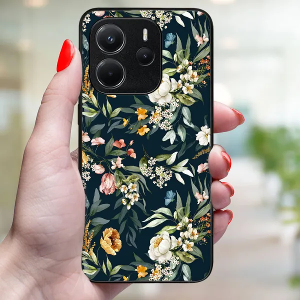 MY ART Ochranný kryt pre Xiaomi Redmi Note 14 FLORAL (158)