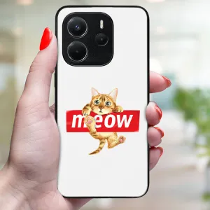 MY ART Ochranný kryt pre Xiaomi Redmi Note 14 MEOW (183)