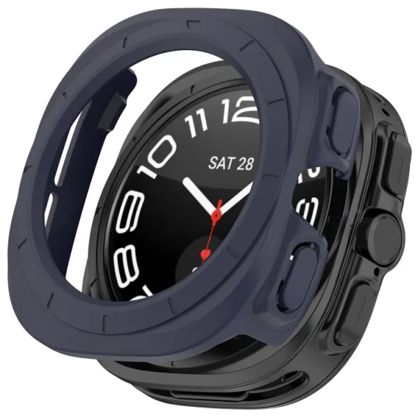 PC HALF COVER Plastový kryt Samsung Galaxy Watch Ultra / Watch Ultra 2025 modrý