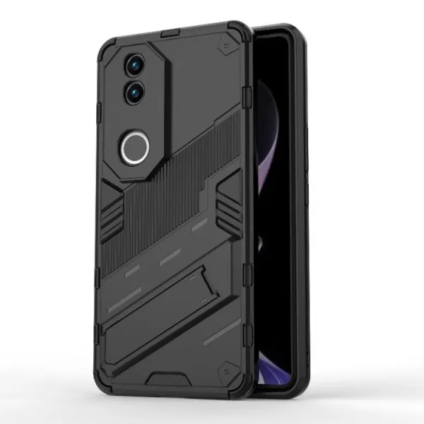 BIB Ochranný obal so stojanom pre Vivo V50 5G čierny