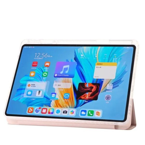 CRYSTAL Zaklápacie puzdro Huawei Matepad 10.4 ružové