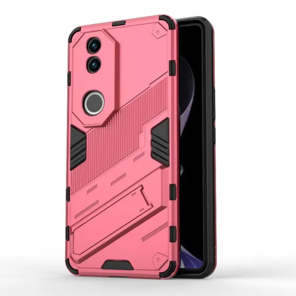 BIB Ochranný obal so stojanom pre Vivo V50 5G ružový