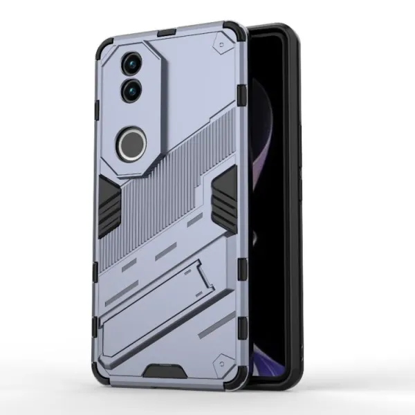 BIB Ochranný obal so stojanom pre Vivo V50 5G šedý
