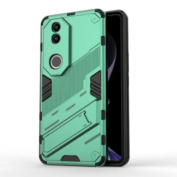 BIB Ochranný obal so stojanom pre Vivo V50 5G zelený