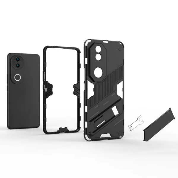 BIB Ochranný obal so stojanom pre Vivo V50 5G modrý