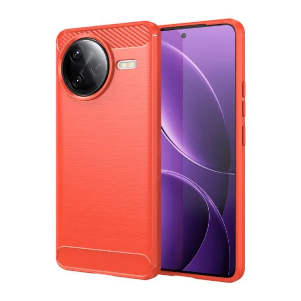 FLEXI TPU Ochranný kryt Xiaomi Poco F7 Ultra červený