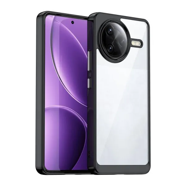 CRYSTAL Ochranný kryt pre Xiaomi Poco F7 Ultra čierny