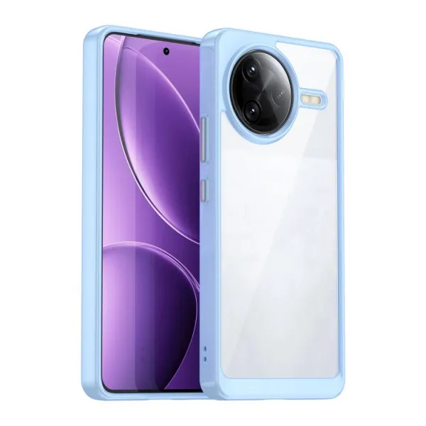 CRYSTAL Ochranný kryt pre Xiaomi Poco F7 Ultra modrý