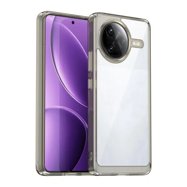 CRYSTAL Ochranný kryt pre Xiaomi Poco F7 Ultra šedý