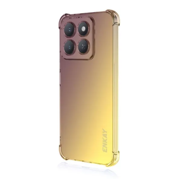 ENKAY GRADIENT Ochranný kryt pre Honor X8c PURPLE GOLD