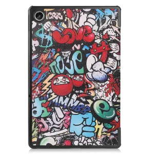 ART Zaklápací obal pre Lenovo Tab M10 Plus 3. generácia GRAFFITI