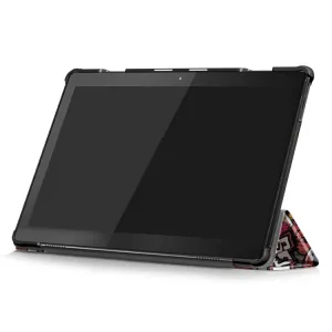 ART Zaklápací obal Lenovo Tab M10 (X605F / X505L / X505F / ZA4G0019CZ / ZA480034CZ)  SCRAWL PATTERN