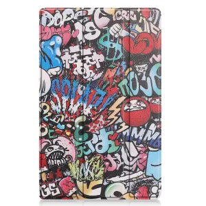 ART Zaklápací obal pre Lenovo Tab M10 Plus 3. generácia GRAFFITI