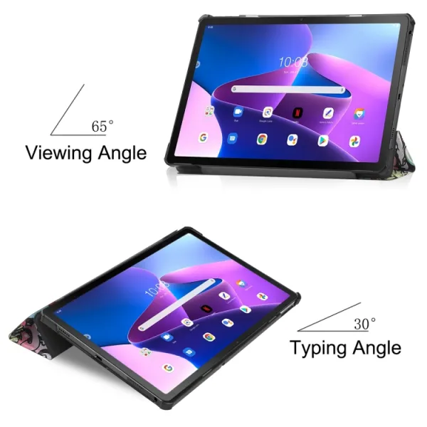 ART Zaklápací obal pre Lenovo Tab M10 Plus 3. generácia GRAFFITI