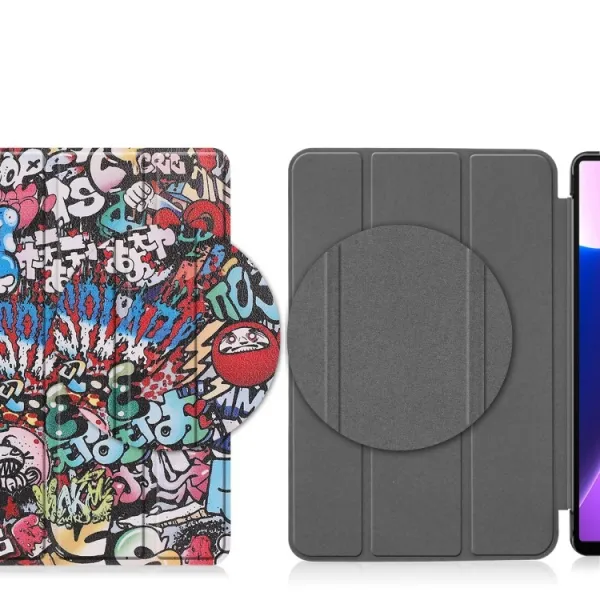 ART Zaklápací obal pre Lenovo Tab M10 Plus 3. generácia GRAFFITI