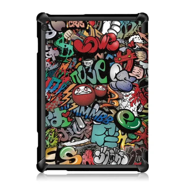ART Zaklápací obal Lenovo Tab M10 (X605F / X505L / X505F / ZA4G0019CZ / ZA480034CZ)  SCRAWL PATTERN