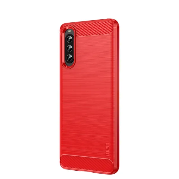 FLEXI TPU Kryt pre Sony Xperia 10 IV 5G červený