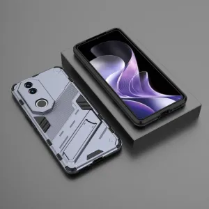 BIB Ochranný obal so stojanom pre Vivo V50 5G šedý