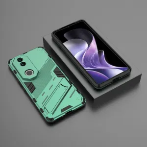 BIB Ochranný obal so stojanom pre Vivo V50 5G zelený