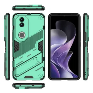 BIB Ochranný obal so stojanom pre Vivo V50 5G zelený