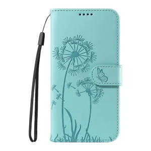 ART DANDELION Peňaženkové puzdro pre Oppo A5 Pro 5G svetlozelené