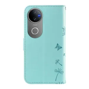 ART DANDELION Peňaženkové puzdro pre Vivo V50 5G mentolové