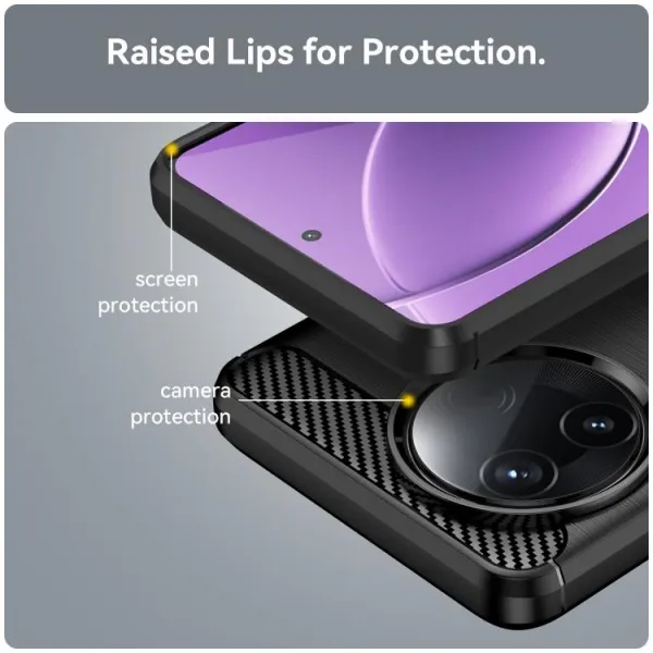 FLEXI TPU Ochranný kryt Xiaomi Poco F7 Pro čierny