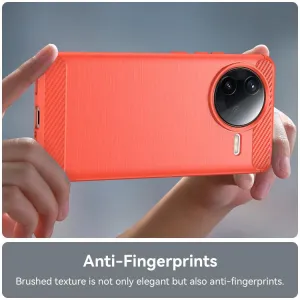 FLEXI TPU Ochranný kryt Xiaomi Poco F7 Pro červený