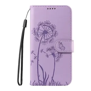 ART DANDELION Peňaženkové puzdro pre Vivo V50 5G fialové