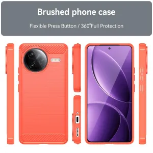 FLEXI TPU Ochranný kryt Xiaomi Poco F7 Ultra červený