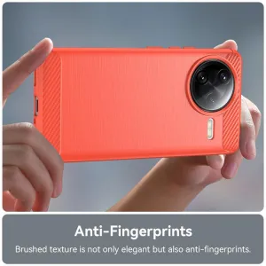 FLEXI TPU Ochranný kryt Xiaomi Poco F7 Ultra červený