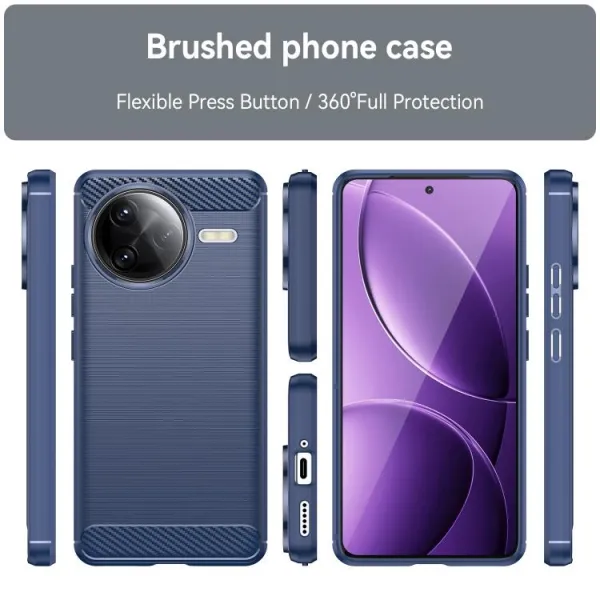 FLEXI TPU Ochranný kryt Xiaomi Poco F7 Ultra modrý