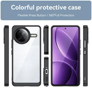 CRYSTAL Ochranný kryt pre Xiaomi Poco F7 Ultra čierny