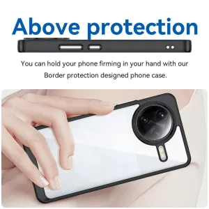 CRYSTAL Ochranný kryt pre Xiaomi Poco F7 Ultra čierny