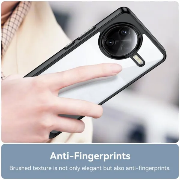 CRYSTAL Ochranný kryt pre Xiaomi Poco F7 Ultra čierny