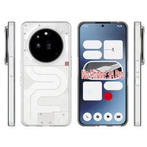 TPU Ochranný kryt pre Nothing Phone (3a) Pro priehľadný