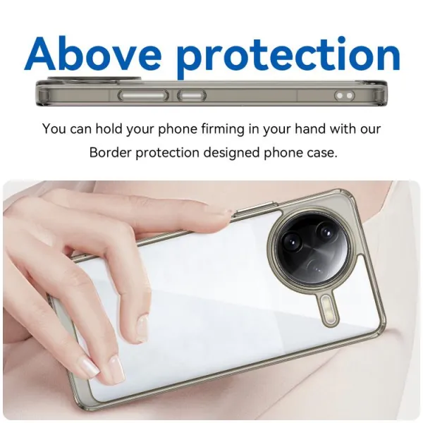 CRYSTAL Ochranný kryt pre Xiaomi Poco F7 Ultra šedý