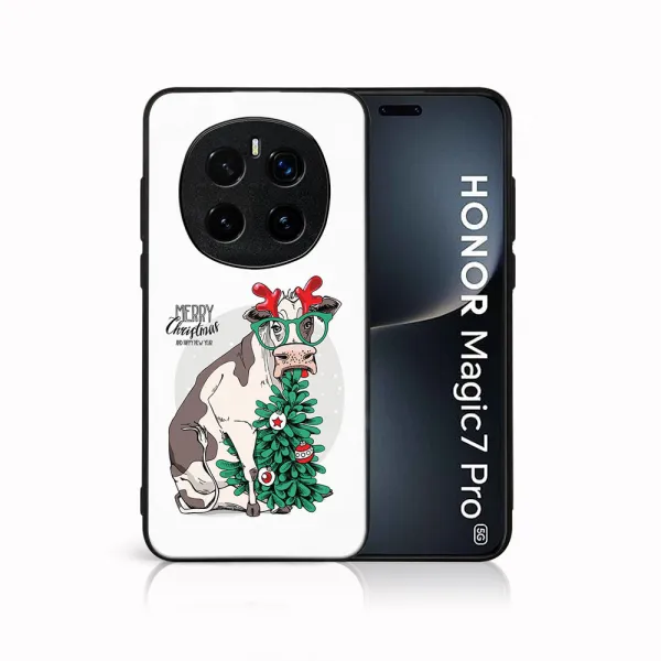 MY ART Kryt s vianočným dizajnom Honor Magic7 Pro 5G MERRY CHRISTMAS (074)