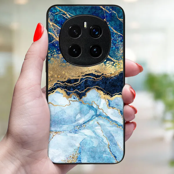 MY ART Ochranný kryt pre Honor Magic7 Pro 5G BLUE MARBLE (141)