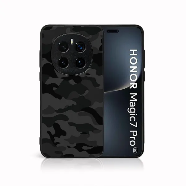 MY ART Ochranný kryt pre Honor Magic7 Pro 5G BLACK CAMO (234)