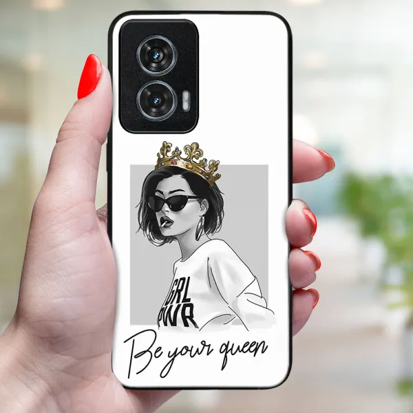 MY ART Ochranný kryt pre Motorola Edge 50 Fusion QUEEN (139)