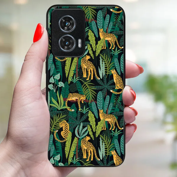 MY ART Ochranný kryt pre Motorola Edge 50 Fusion LEOPARD (239)
