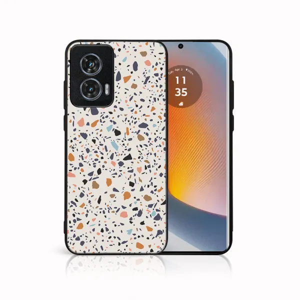 MY ART Ochranný kryt pre Motorola Edge 50 Fusion BEIGE TERRAZZO (162)