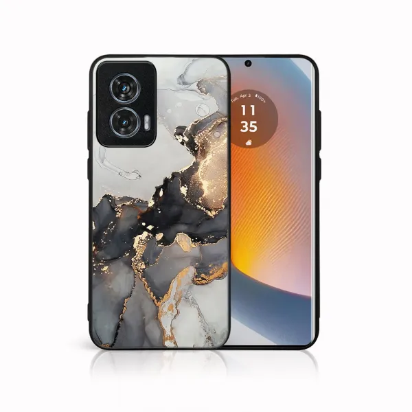 MY ART Ochranný kryt pre Motorola Edge 50 Fusion GREY MARBLE (140)