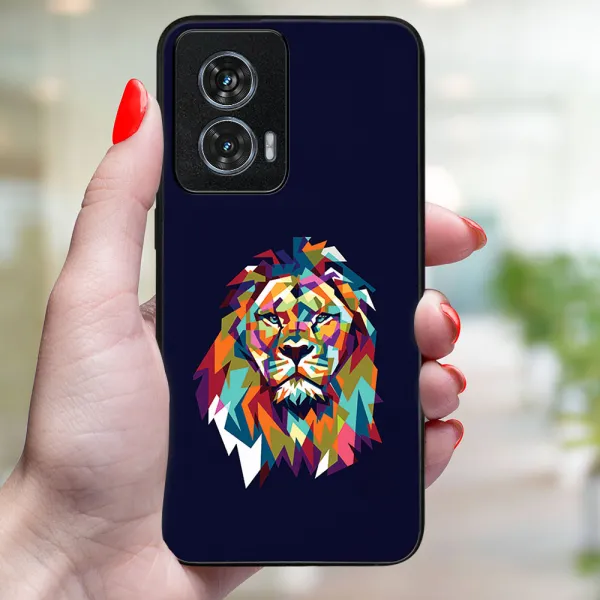 MY ART Ochranný kryt pre Motorola Edge 50 Fusion LION (246)