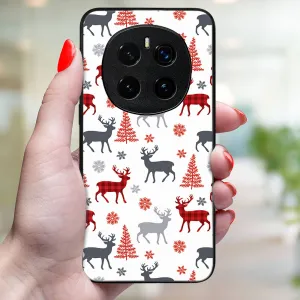 MY ART Kryt s vianočným dizajnom Honor Magic7 Pro 5G DEER (068)