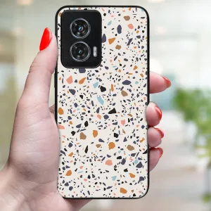 MY ART Ochranný kryt pre Motorola Edge 50 Fusion BEIGE TERRAZZO (162)